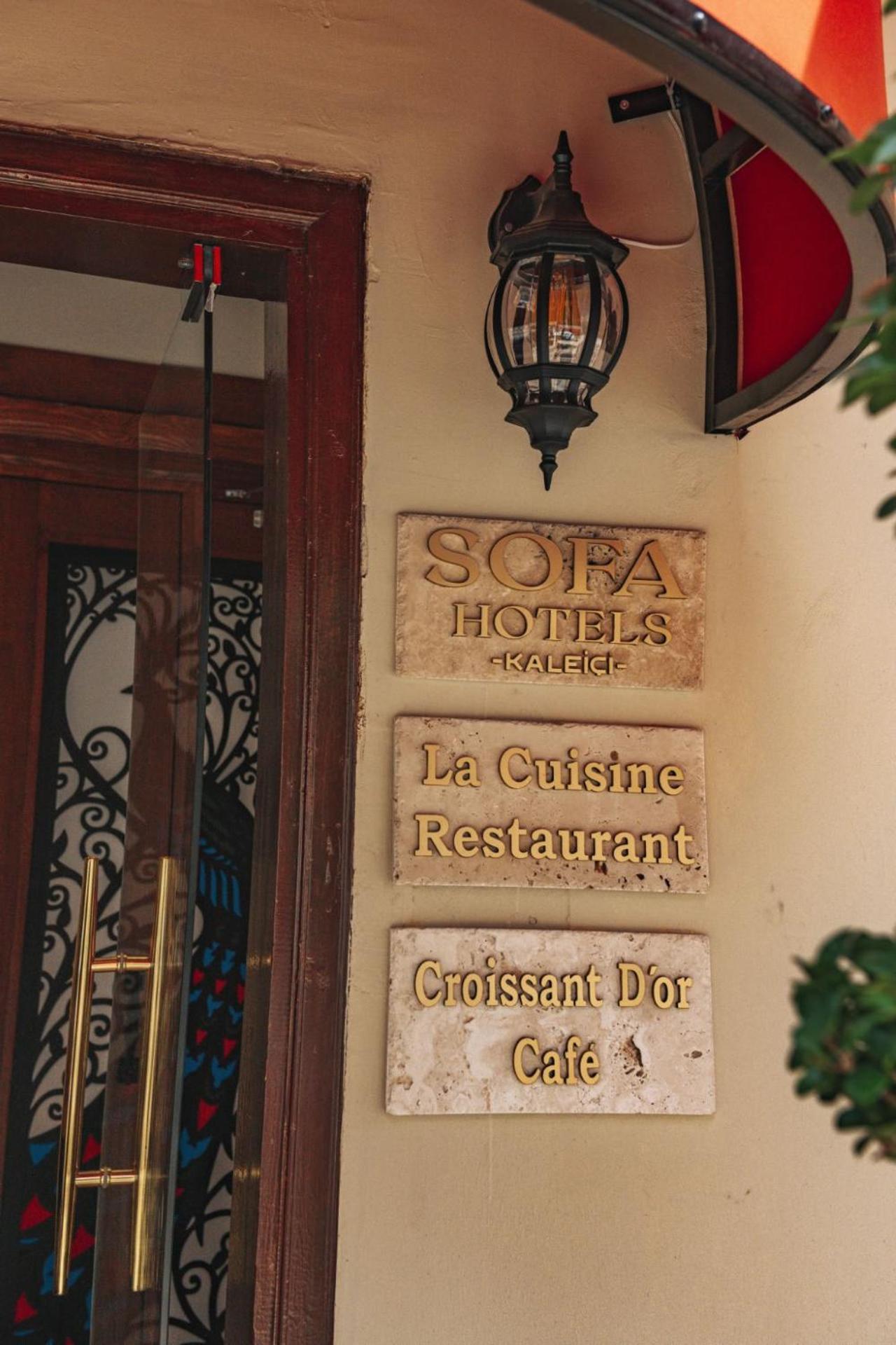 Sofa Hotels Kaleici Αττάλεια Εξωτερικό φωτογραφία